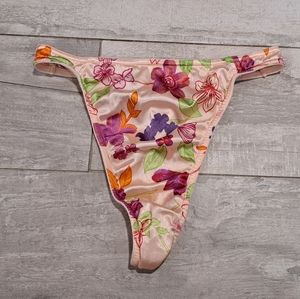 Victoria secret second skin satin thong